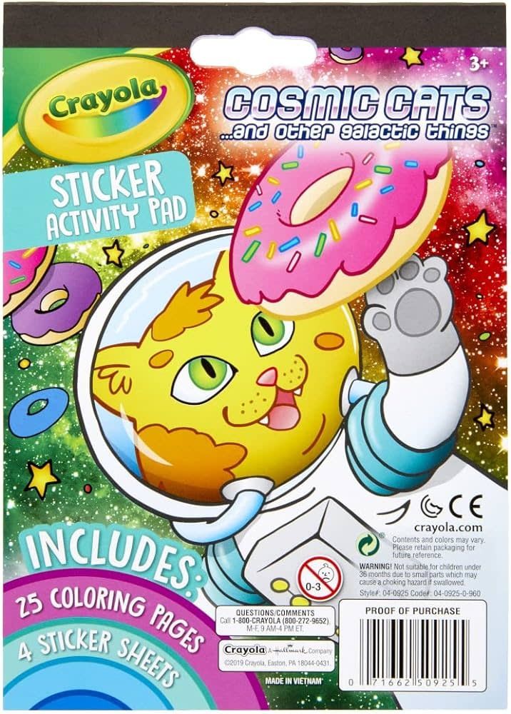 Crayola jeu de coloriage Chats cosmiques