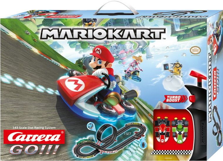 Carrera Mario Kart GO!!! piste de course de 16 pieds de long