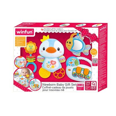 Winfun - Coffret cadeau de jouets pour nouveau né