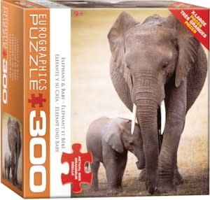 *****Eurographics 300 éléphant et bébé