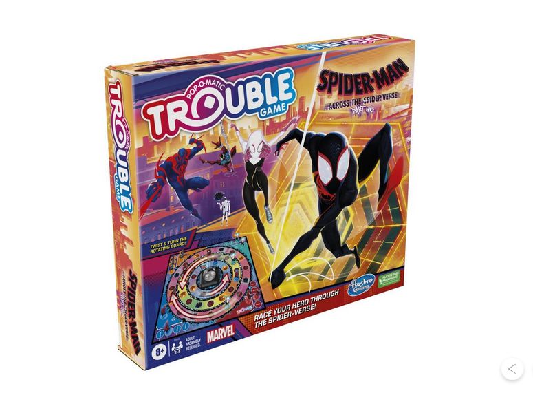 Trouble Spider-Man Across the Spiderverse