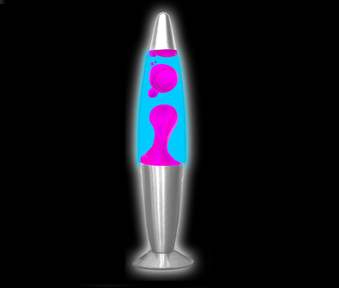 Wax Mood Lamp Wave 2 - Rose/Bleu