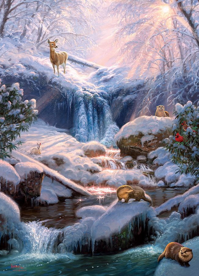 Cobble Hill 1000 - Mystic Falls in Winter