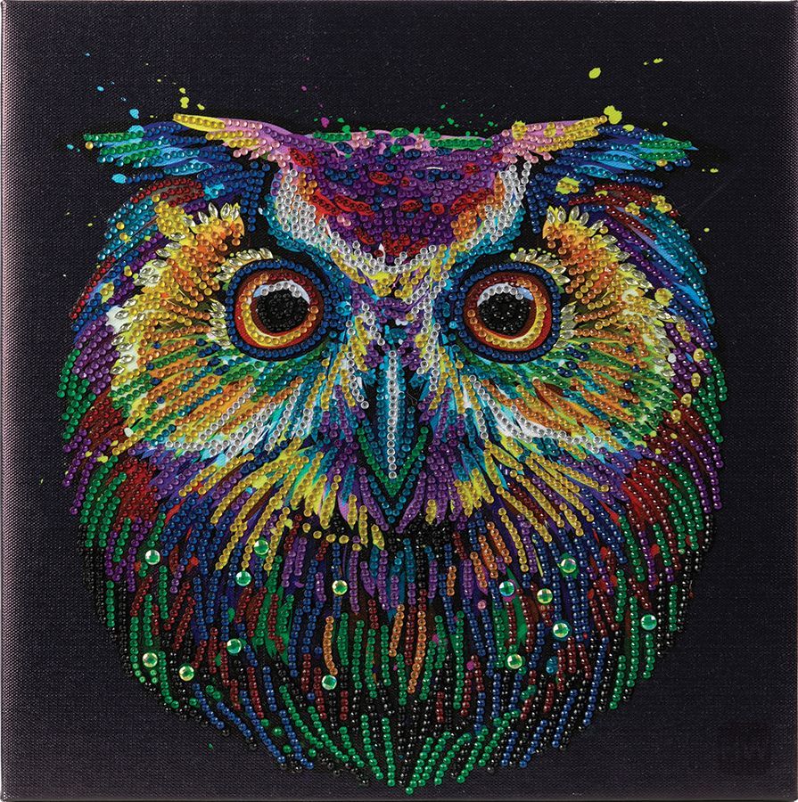 Craft Buddy - Crystal Art - Nocturnal Wonder (30 x 30 cm)