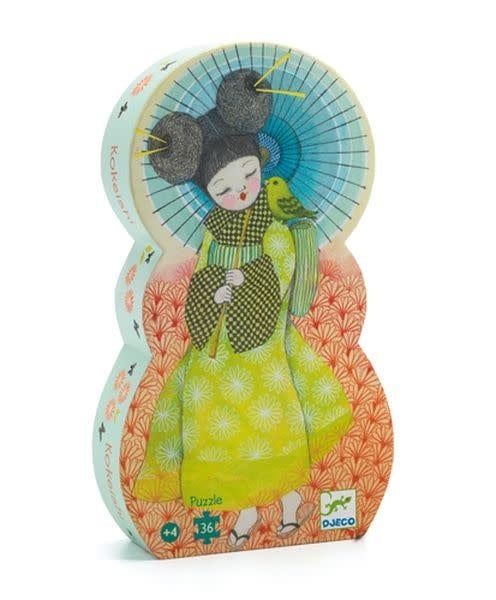 Puzzle Silouette 36 Pieces - Kokeishi