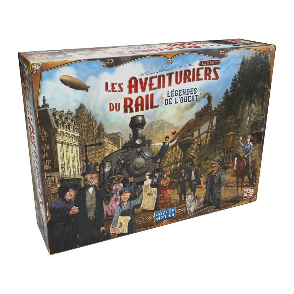 Les Aventuriers du Rail Legacy Légendes de l'Ouest