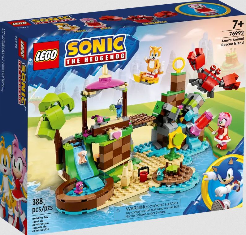 *****Lego 76992 Sonic - L'île refuge pour animaux d'Amy
