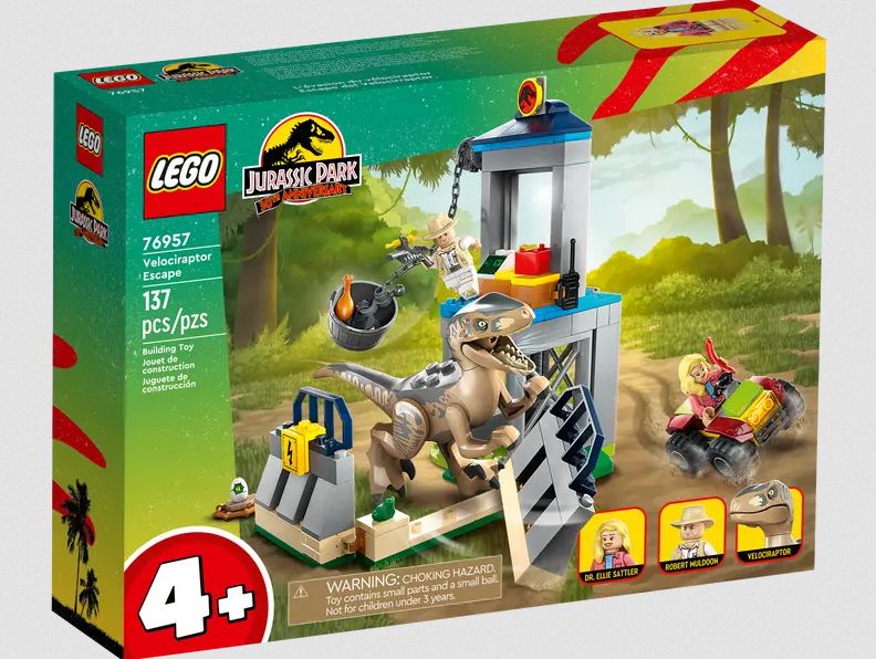 *****Lego 76957 Jurassic Park - L'Évasion du Vélociraptor