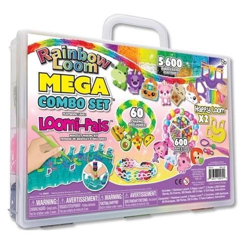 Rainbow Loom - Mega combo set with Loomi-Pals