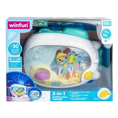 Winfun - Boîte à musique, projecteur et veilleuse apaisante