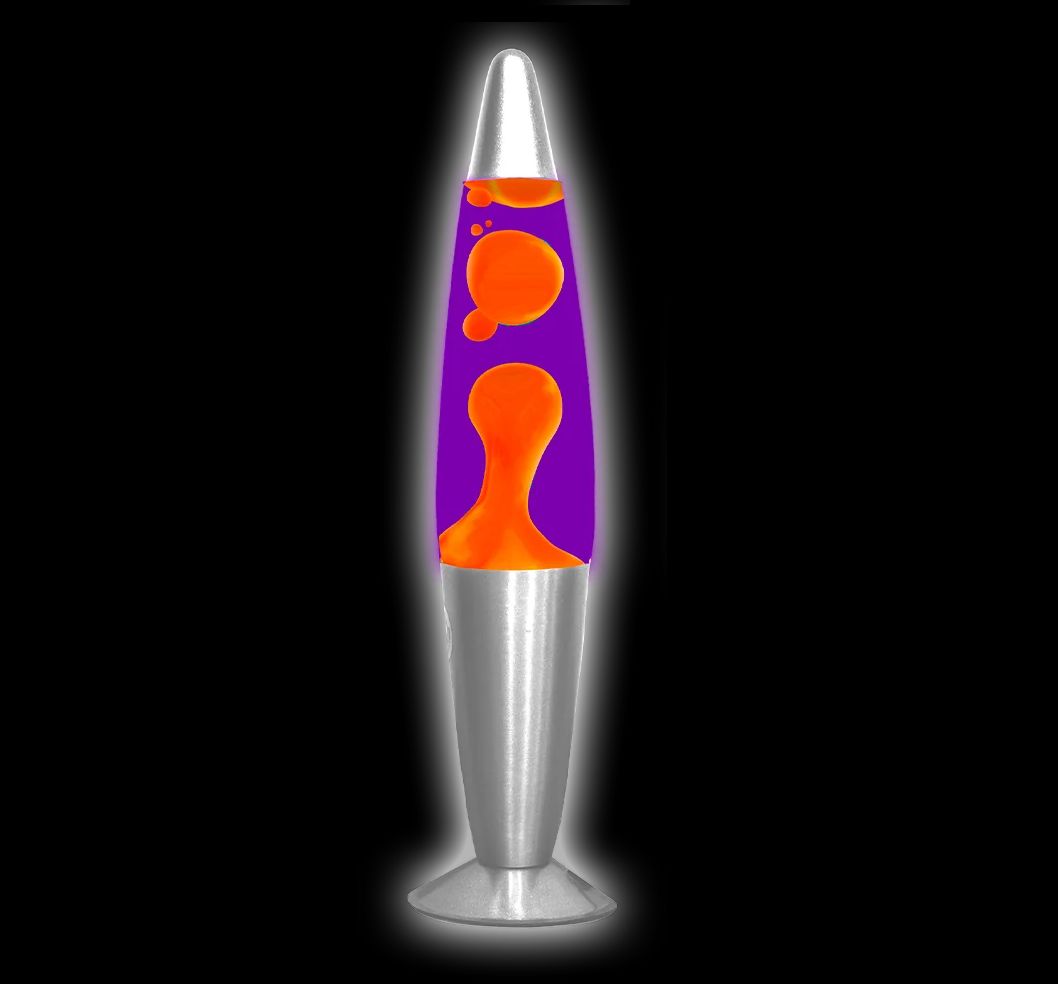 Wax Mood Lamp Wave 2 - Orange/Mauve