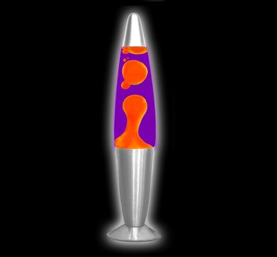 Wax Mood Lamp Wave 2 - Orange/Mauve