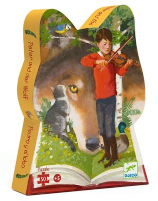 Puzzle Silhouette 50 - Pierre et le Loup