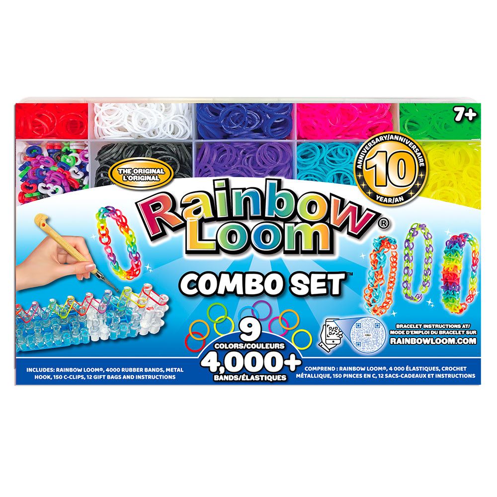 Rainbow Loom  Combo Set 4000+