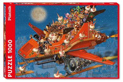 Piatnik 1000 Avion de Noël