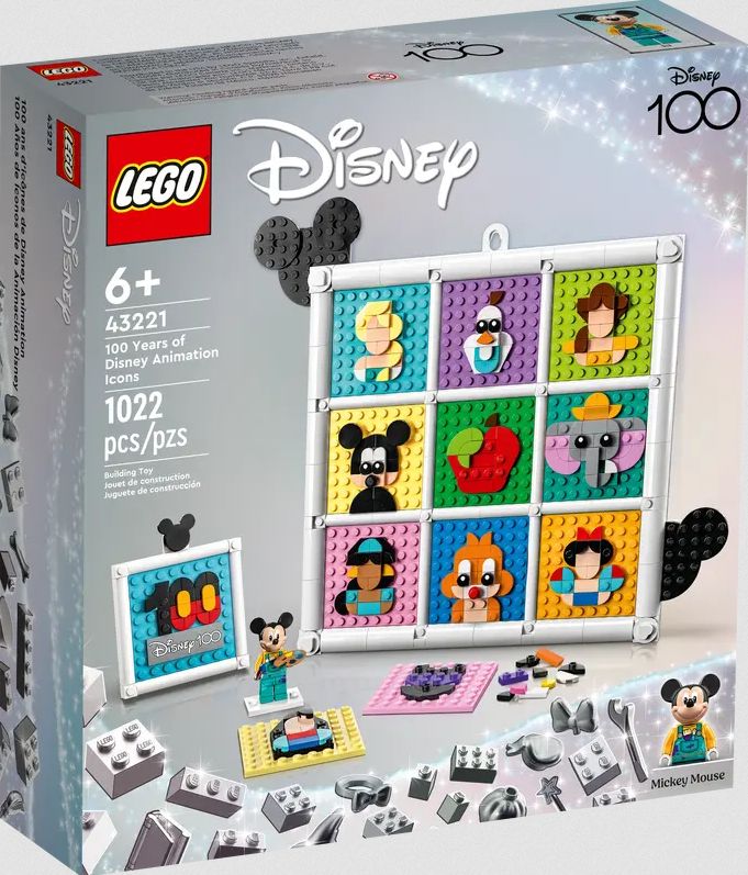 *****Lego 43221 Disney - 100 ans d'icônes de Disney Animation