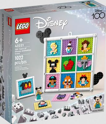 *****Lego 43221 Disney - 100 ans d'icônes de Disney Animation