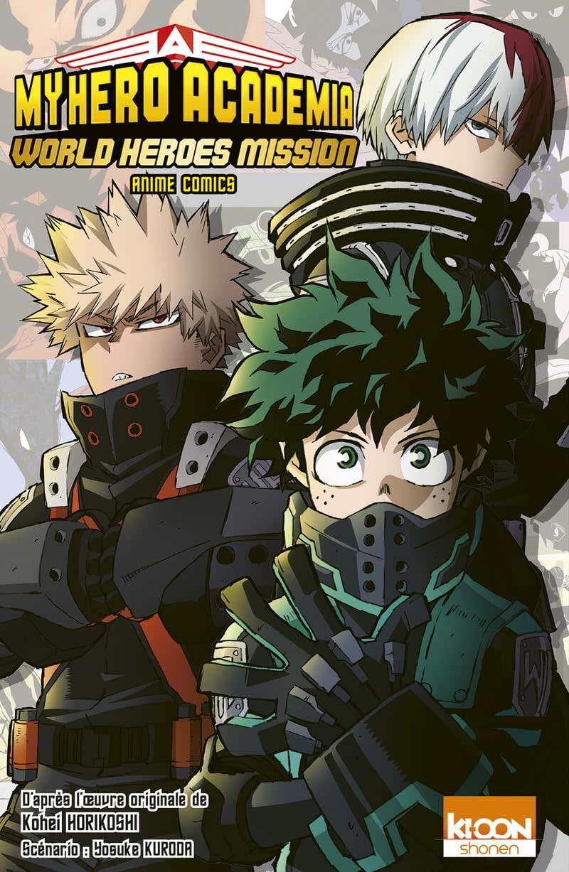 Manga - My Hero Academia World Heroes Mission