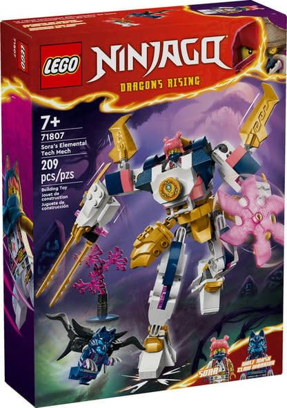 *****Lego 71807 Ninjago - Le robot technique élémentaire de Sora