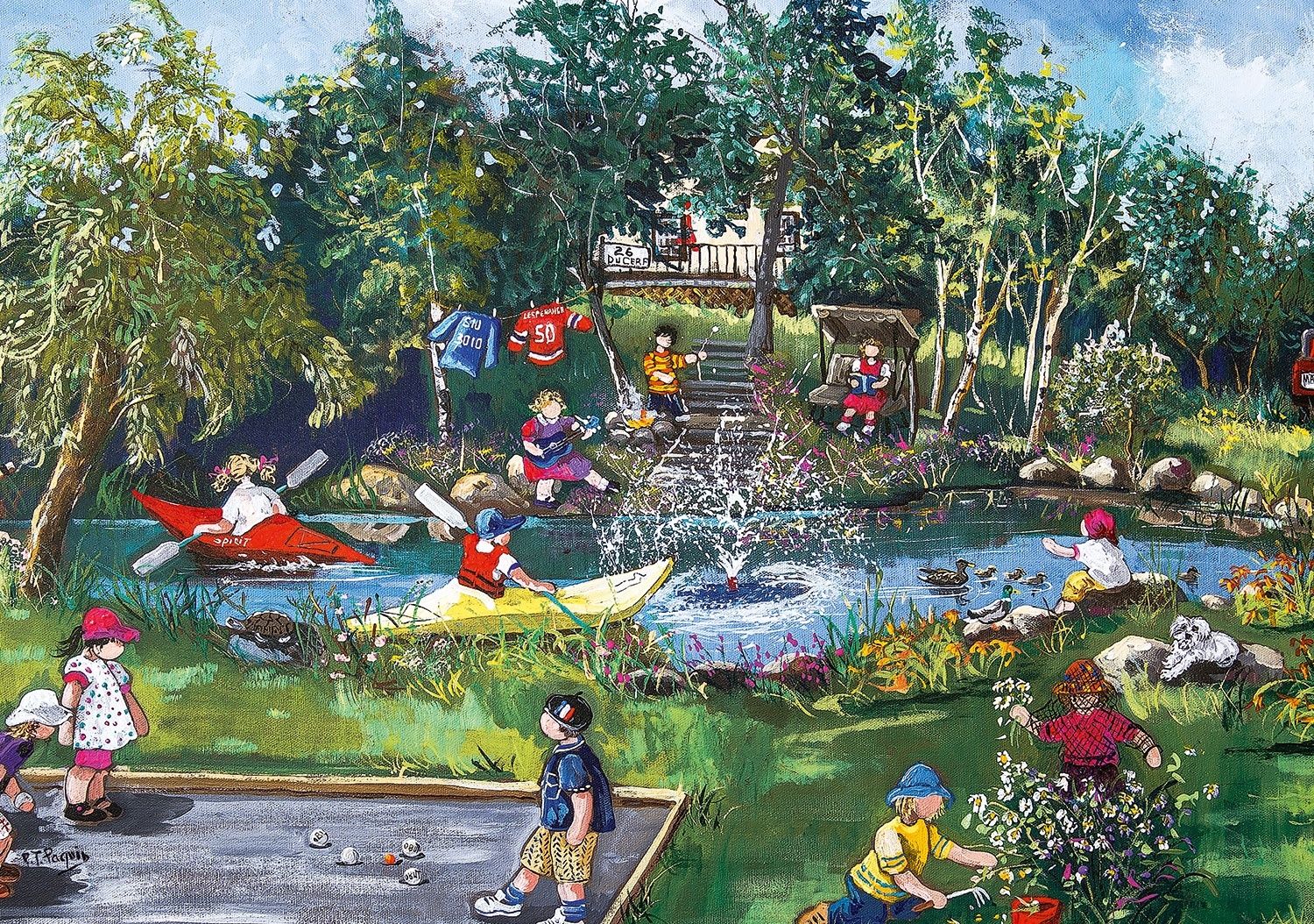 Trefl1000 Paquin - jeux d'été