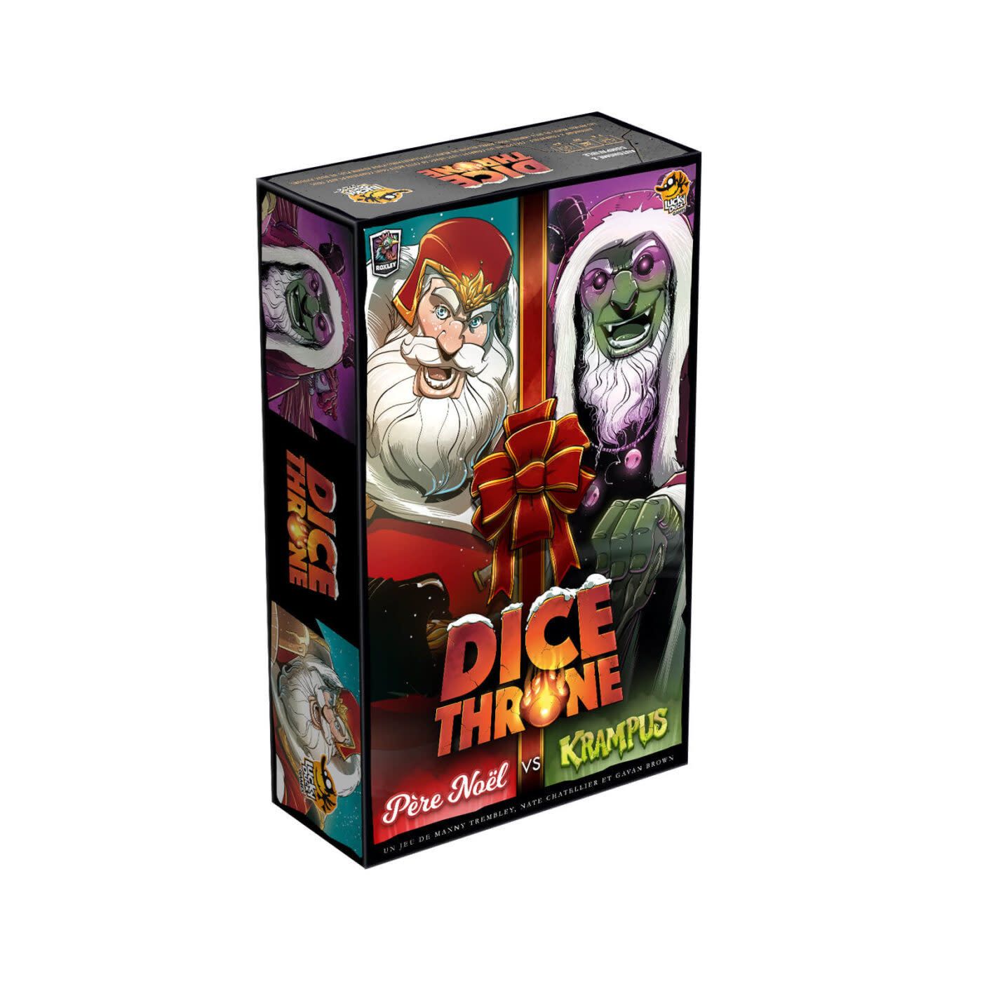 Dice Throne Père Noël VS Krampus (FR)