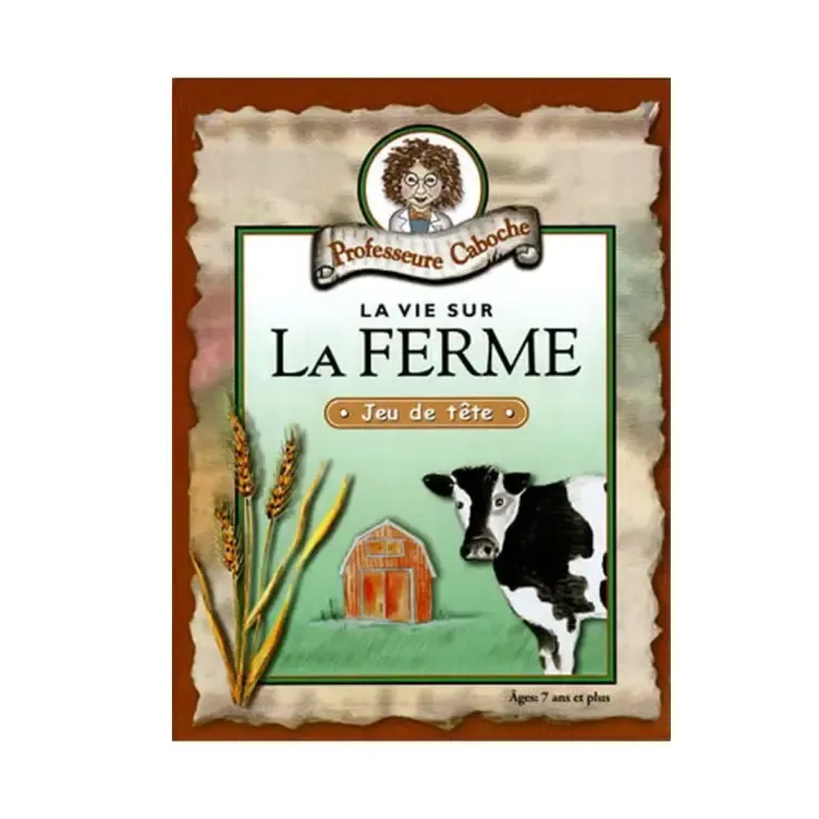 Professeure Caboche - La Ferme