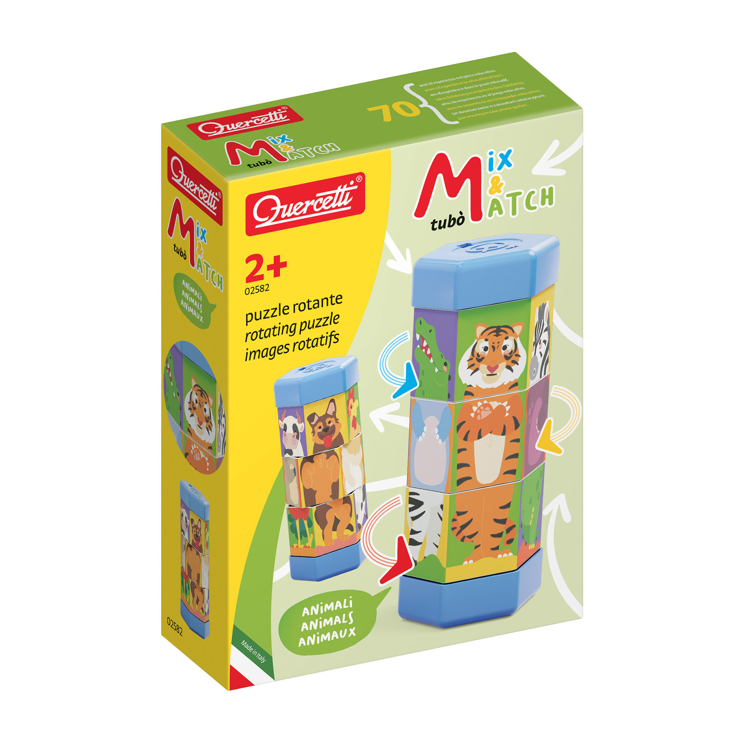 Quercetti tubo mix &amp; match animaux