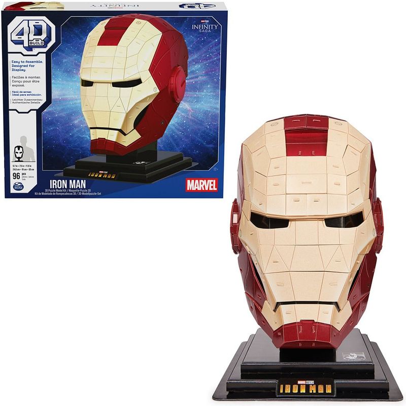 *****4D Build Casque de Iron Man