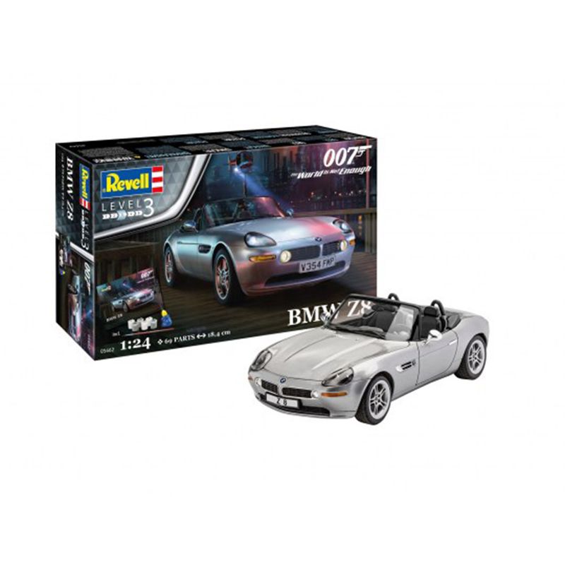 Revell Level 3 BMW Z8 007  peintures et accessoires inclus