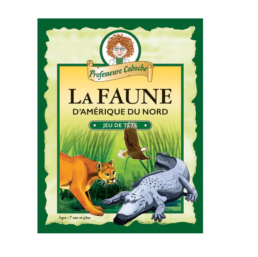 Professeure Caboche - La Faune d'amérique du nord