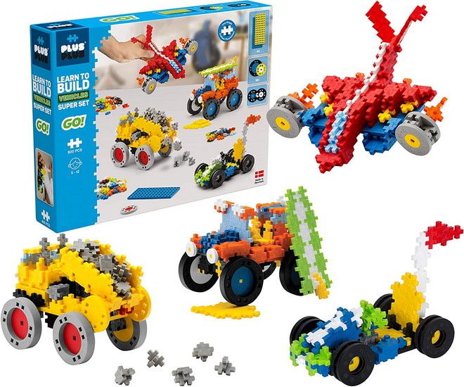 Plus Plus GO! ensemble de véhicules 800pcs
