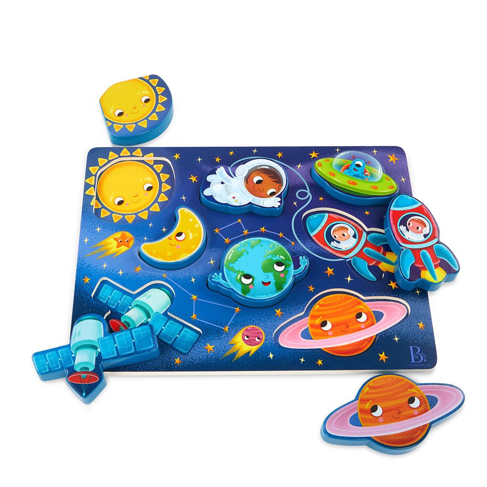 B.Toys regarde et explore l'espace