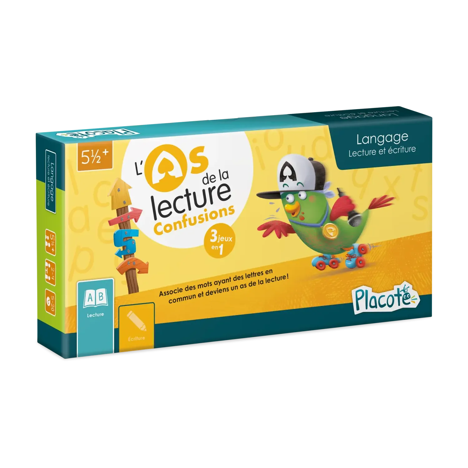 Placote - L'as de la lecture 3