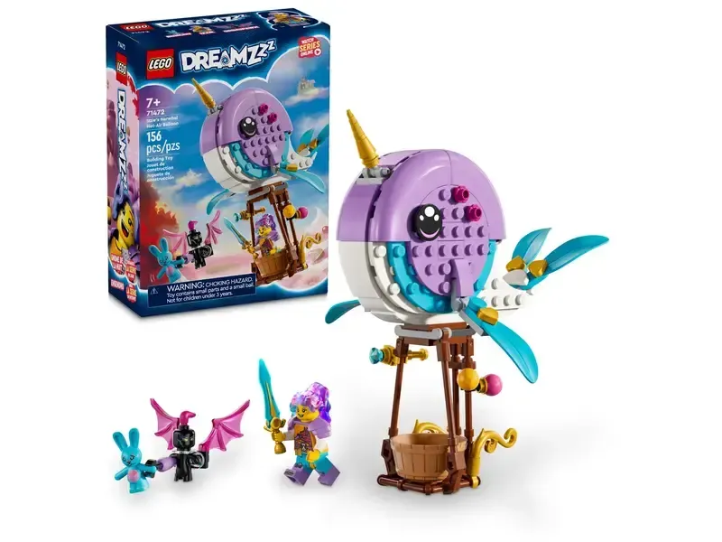 *****Lego 71472 Dreamzzz - La montgolfière en forme de narval d’Izzie