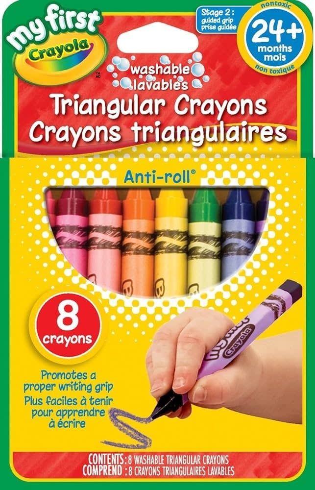 Crayola 8 craies triangulaire