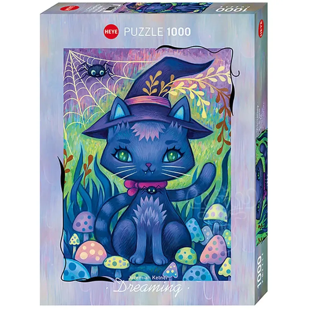 Heye 1000 Dreaming Witch Cat