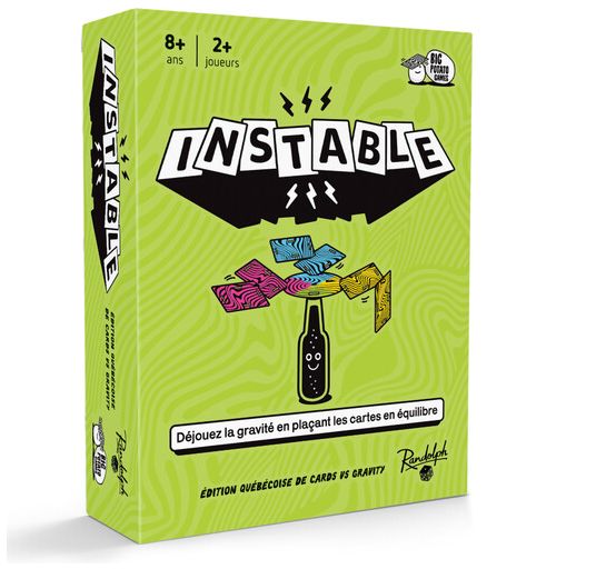 Instable (card vs gravity)
