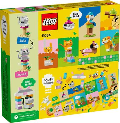 Lego 11034 Classic - Les animaux de compagnie créatifs