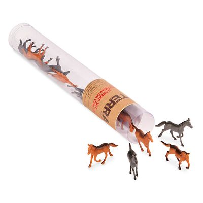 Battat Terra animaux en tubes chevaux