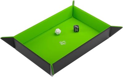 Dice tray - Piste de dés magnétique vert
