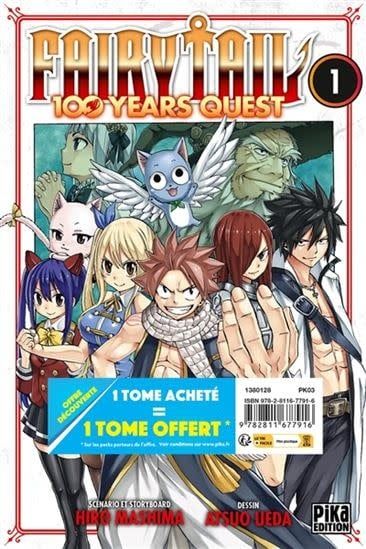 *****Manga - Fairy Tail 100 Years Quest tome 1 et 2
