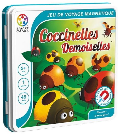 Smart Games - Coccinelles Demoiselles (jeu de voyage magnétique)