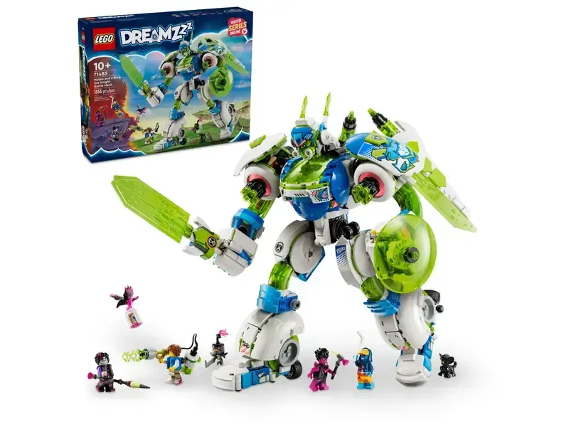 Lego 71485 Mateo et le robot de combat Z-Blob le chevalier