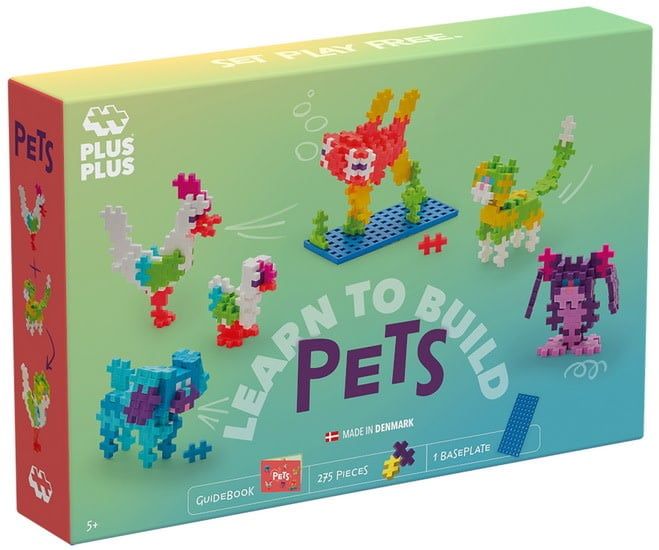 Plus plus - Apprend à construire les animaux de compagnie