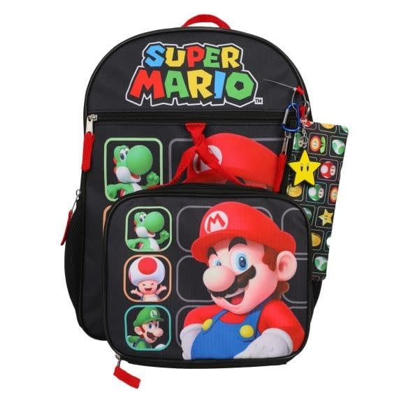 Sac à dos 5 pieces Super Mario