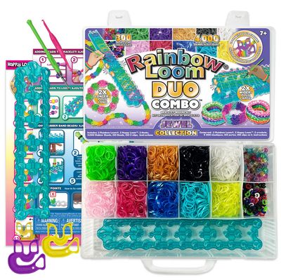 Rainbow Loom Duo Combo 4000 pieces
