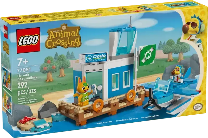 Lego 77051 Animal Crossing - Vol avec Dodo Airlines