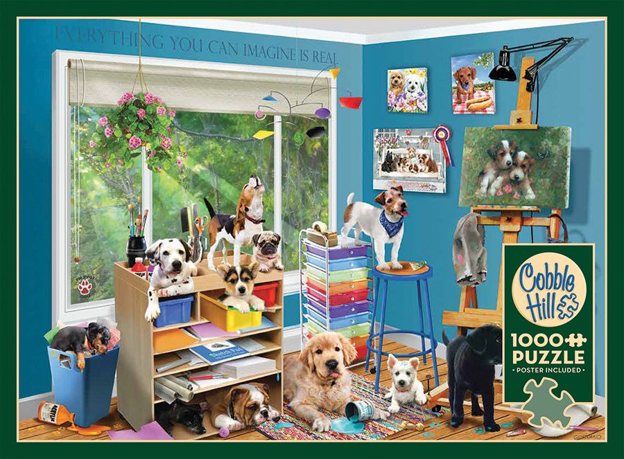 Cobble Hill 1000 - Studio Pups