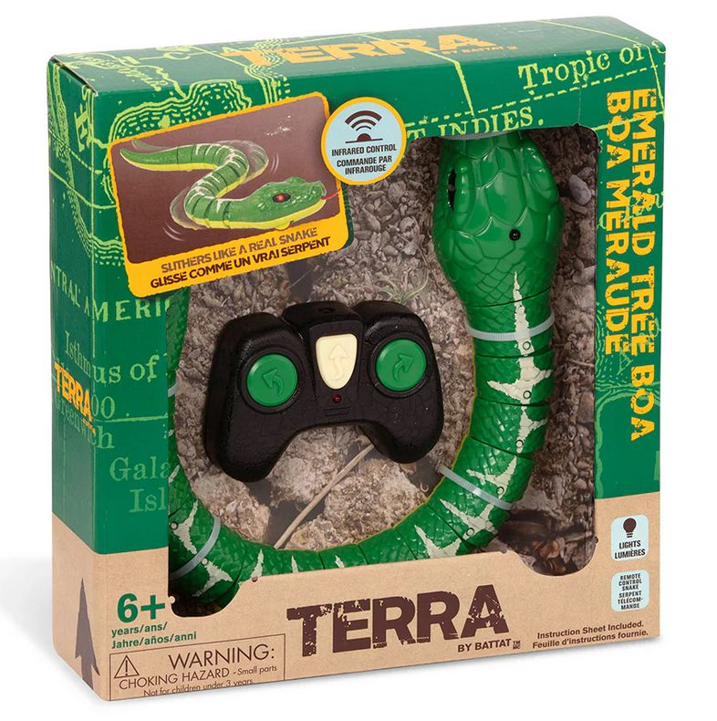 Terra Serpent Télécommandée Boa Émeraude