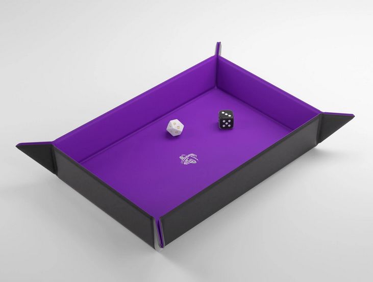 Dice tray - Piste de dés magnétique mauve